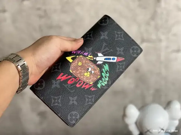Aaa replica bags BRAZZA VUITTON LOUIS WALLET 0706
